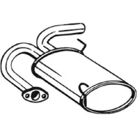Bosal Takaäänenvaimentaja 145-191