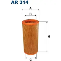 FILTRON Ilmansuodatin AR 314