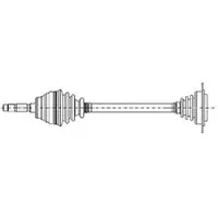 METELLI 17-0422 - Vetoakseli