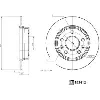 FEBI BILSTEIN Jarrulevy 193412, 1 Kappale
