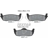 Textar Levyjarrun jarrupalasarja 2425801