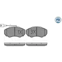 Meyle Jarrupalasarja (4kpl), levyjarru 025 239 1719/PD