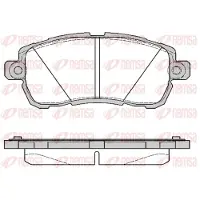 REMSA Jarrupalat Etu, 1728.00 - Ford - Ka