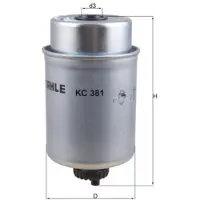 MAHLE ORIGINAL Polttoainesuodatin KC 381