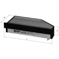 MAHLE ORIGINAL Lx1710 Ilmansuodatin