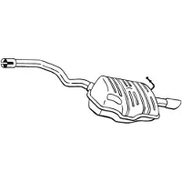 Bosal Takaäänenvaimentaja 220-453
