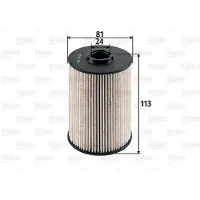 Valeo Polttoainesuodatin 587928
