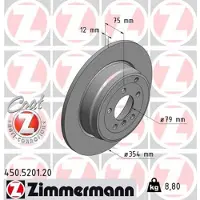 ZIMMERMANN Jarrulevy (1kpl) 450.5201.20