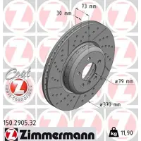 ZIMMERMANN Jarrulevy (1kpl) 150.2905.32
