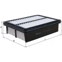 MAHLE ORIGINAL Ilmansuodatin LX 5799