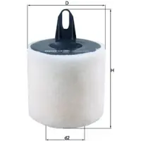 MAHLE ORIGINAL Ilmansuodatin Mahle, LX 1651 - BMW - 1-SERIE-serie, E9*, X1 e84