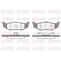 REMSA Jarrupalat Taka, 0482.40 - Chrysler - 300, Pt cruiser, Sebring, Stratus, Neon, Cirrus. Dodge - Neon, Stratus