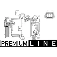MAHLE ORIGINAL Kompressori, ilmastointilaite ACP 631 000P