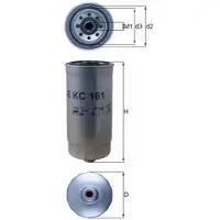 MAGNETI MARELLI Polttoainesuodatin KC 161