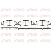 REMSA Jarrupalat Etu, 0739.02 - Kia - Sportage