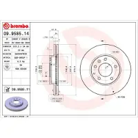 Brembo Jarrulevy (1kpl) 09.9585.11