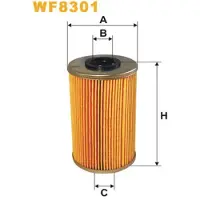 WIX FILTERS Polttoainesuodatin WF8301