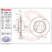 Brembo Jarrulevy 09.4869.41
