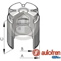 AUTOFREN SEINSA Mäntä, jarrusatula D025120, takana