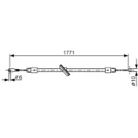 Bosch Vaijeri, seisontajarru 1 987 482 030