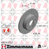 ZIMMERMANN Jarrulevy (1kpl) 400.1437.52