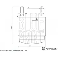 Blue Print Polttoainesuodatin ADBP230057