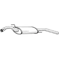 Bosal Takaäänenvaimentaja 279-483
