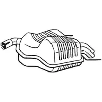 Bosal Takaäänenvaimennin 215-003