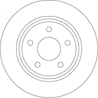 TRW Jarrulevy (1kpl) DF6556