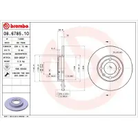 Brembo Jarrulevy 08.6785.10