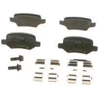 Bosch Jarrupalat Taka, 0 986 494 023 - Mercedes - W169, W245, W168, Vaneo