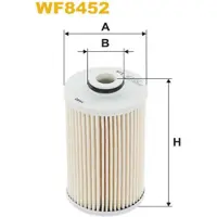 WIX FILTERS Polttoainesuodatin WF8452