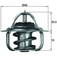 MAHLE ORIGINAL Termostaatti, jäähdytysneste TX 5 88D