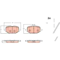 TRW Jarrupalasarja GDB2472