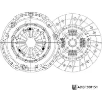Blue Print Kytkinpaketti ADBP300151