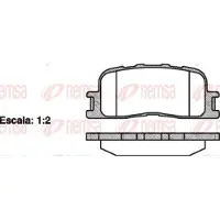 REMSA Jarrupalat Taka, 0854.00 - Toyota - Camry