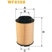 WIX FILTERS Polttoainesuodatin WF8308