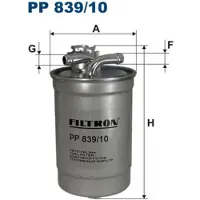 FILTRON Polttoainesuodatin PP839/10