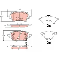 TRW Jarrupalasarja GDB2344