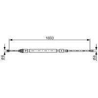 Bosch Vaijeri, seisontajarru 1 987 477 993