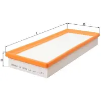MAHLE ORIGINAL Ilmansuodatin LX 4205