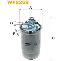 WIX FILTERS Polttoainesuodatin WF8269