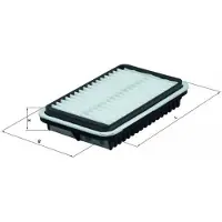 MAHLE ORIGINAL Ilmansuodatin Mahle, LX 1588 - Suzuki - Alto, Wagon
