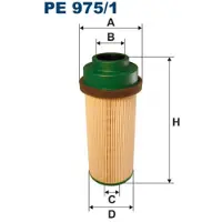 FILTRON Polttoainesuodatin PE 975/1