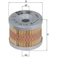 MAHLE ORIGINAL Öljynsuodatin OX 119