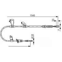 Bosch Vaijeri, seisontajarru 1 987 482 271