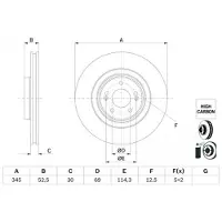 Bosch Jarrulevy BOSCH 0 986 479 G26