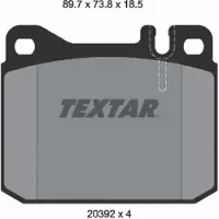 Textar Jarrupalat, levyjarru TEXTAR 2039213