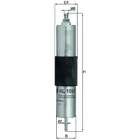 MAGNETI MARELLI Polttoainesuodatin KL 104/1