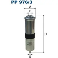 FILTRON Polttoainesuodatin PP976/3